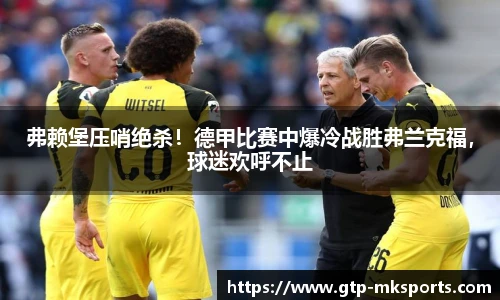 弗赖堡压哨绝杀！德甲比赛中爆冷战胜弗兰克福，球迷欢呼不止